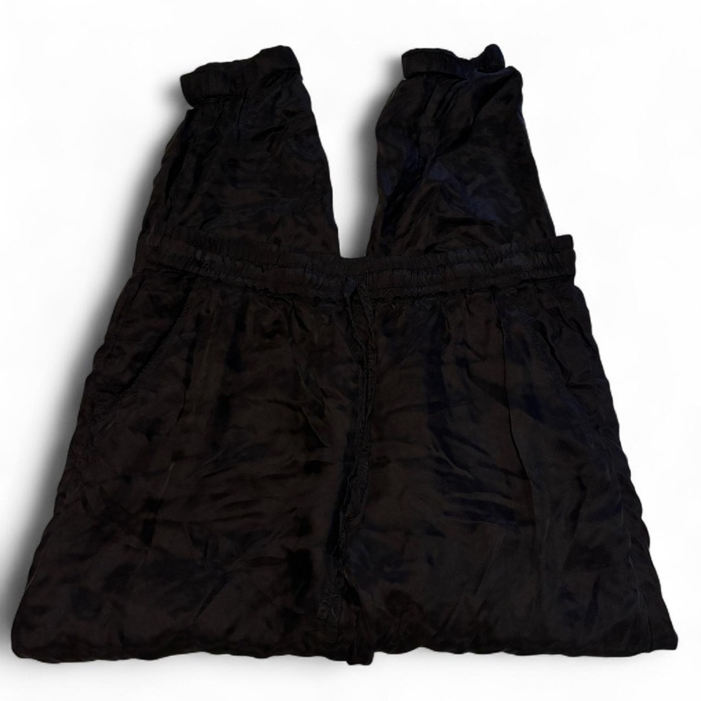 Johnny Was Alice Joggers S Black Cupra Rayon Pull On Lounge Pants Relaxed Fit - Picture 3 of 7
